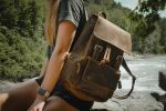 The Hagen Backpack, Vintage Leather Backpack