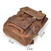 The Hagen Backpack, Vintage Leather Backpack